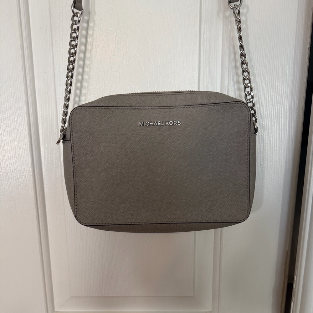 Michael Kors Saffiano Leather Crossbody Bag